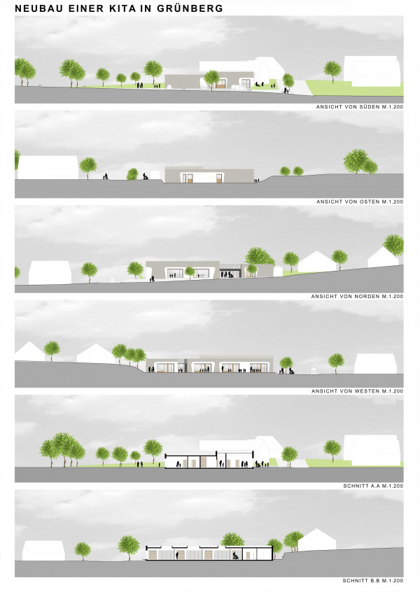 Wettbewerb Kita Gr&uuml;nberg - studioaw