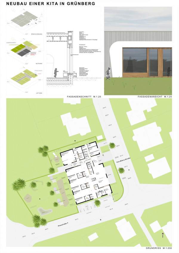 Wettbewerb Kita Gr&uuml;nberg - studioaw